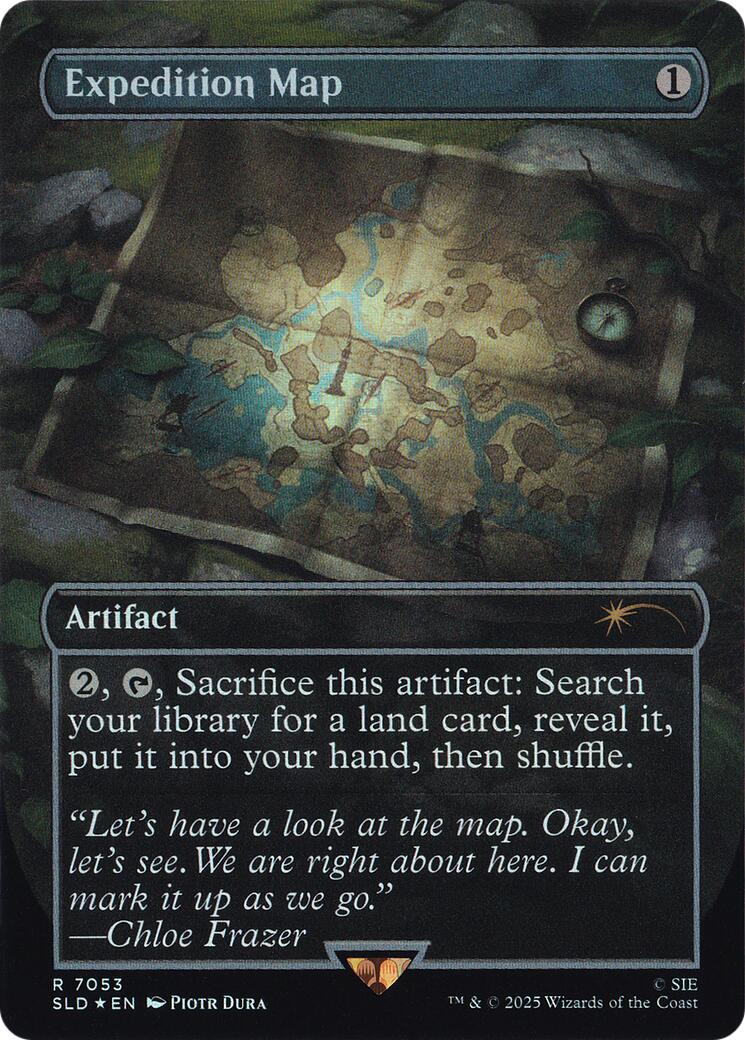 Expedition Map (Rainbow Foil) [Secret Lair Drop Series] | Exor Games Bridgewater