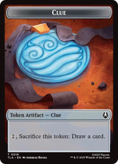Ally (0007) // Clue (0018) Double-Sided Token [Avatar: The Last Airbender Tokens] | Exor Games Bridgewater