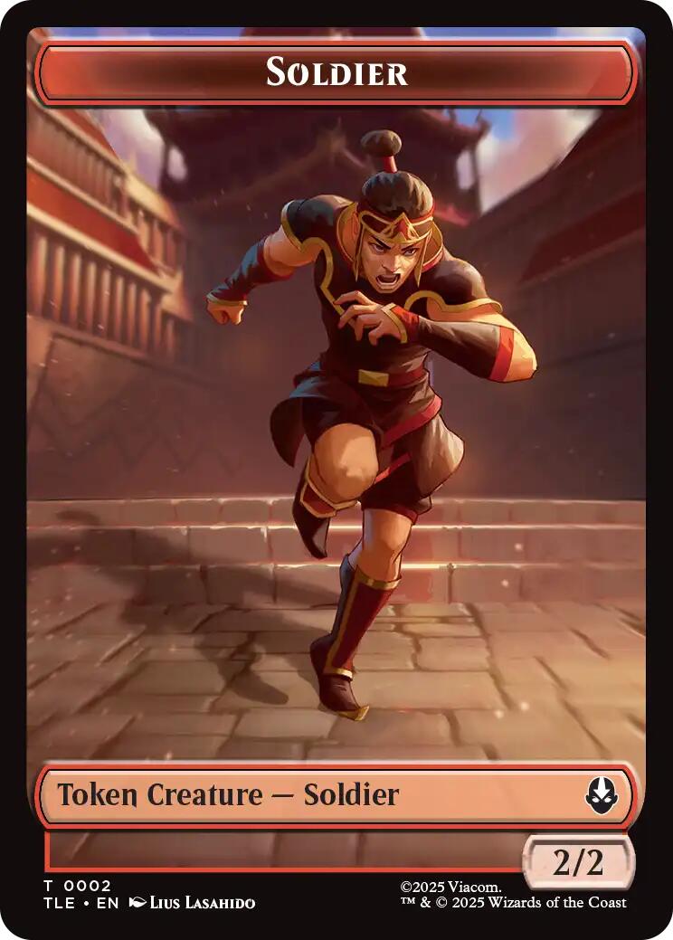 Soldier (0002) [Avatar: The Last Airbender Tokens] | Exor Games Bridgewater