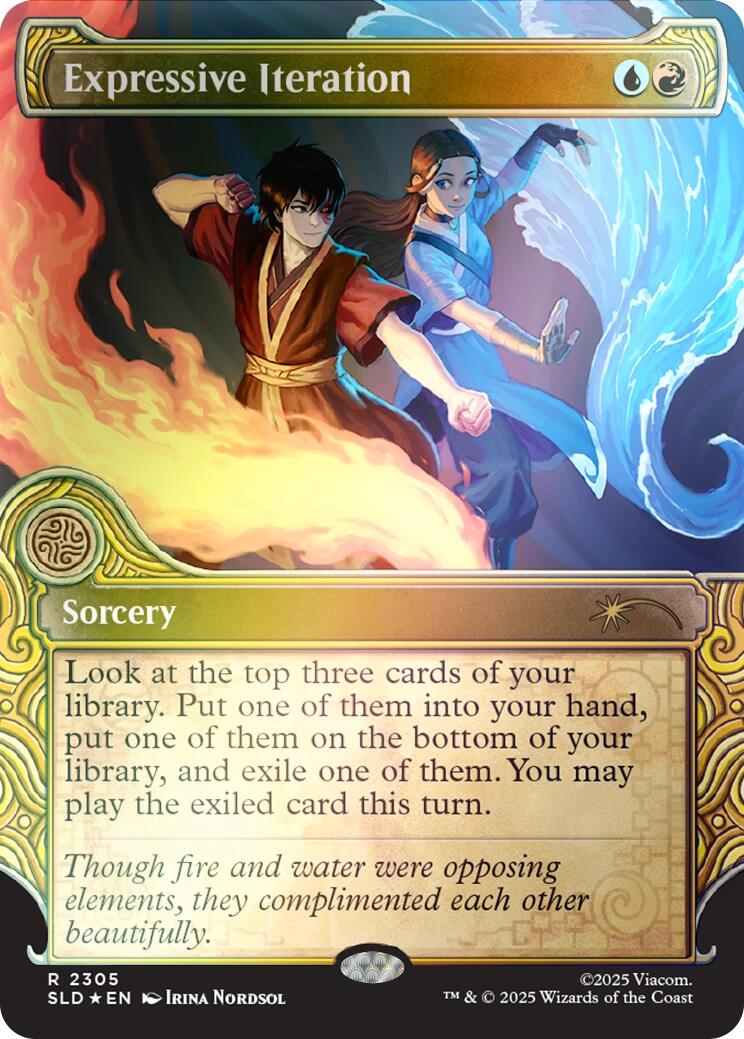 Expressive Iteration (Rainbow Foil) [Secret Lair Drop Series] | Exor Games Bridgewater