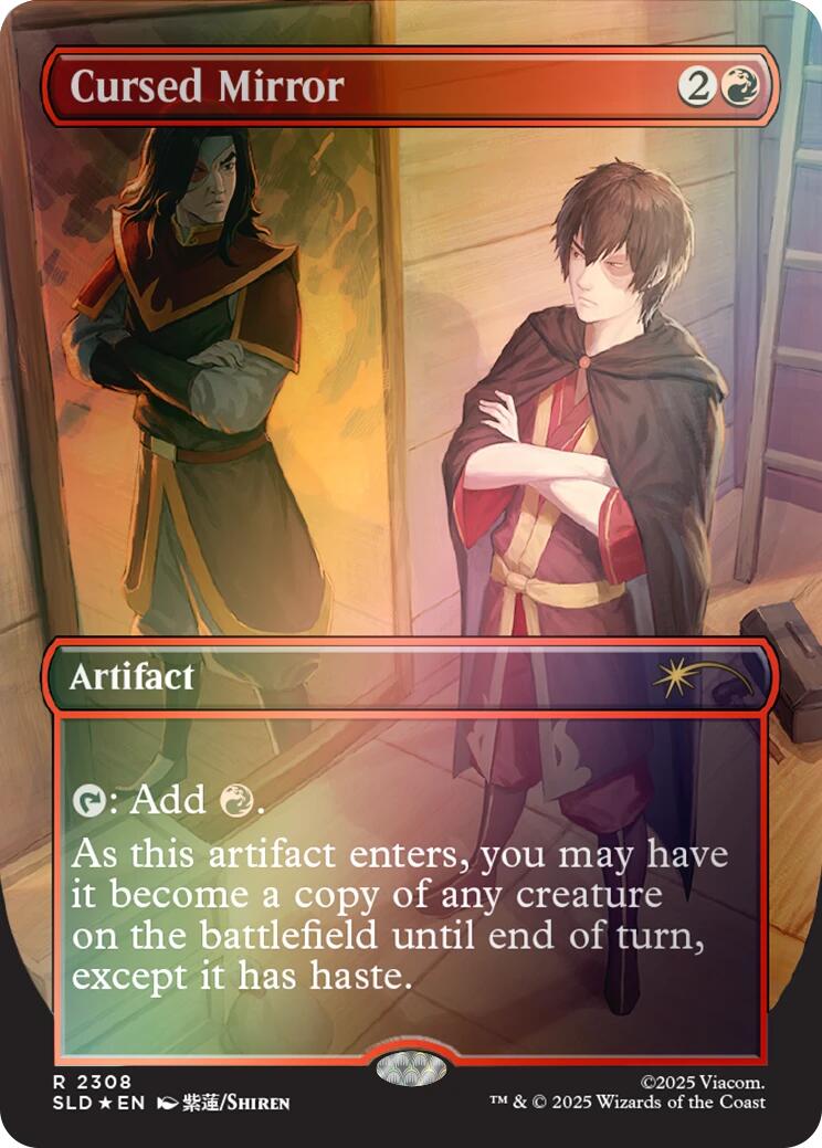 Cursed Mirror (Rainbow Foil) [Secret Lair Drop Series] | Exor Games Bridgewater