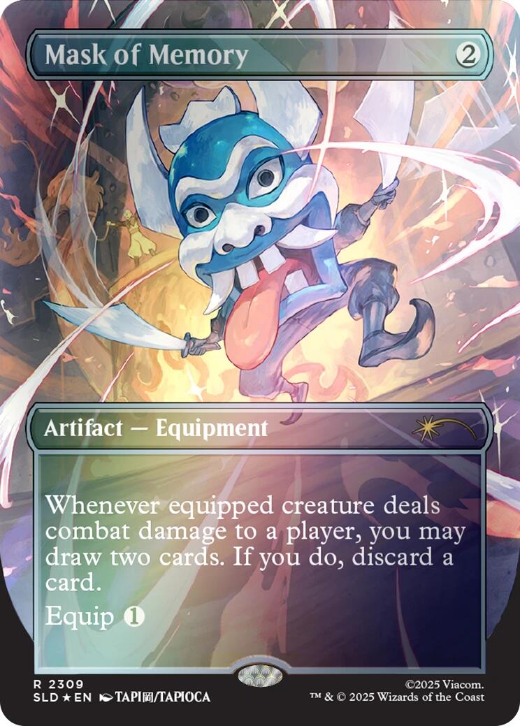 Mask of Memory (Rainbow Foil) [Secret Lair Drop Series] | Exor Games Bridgewater