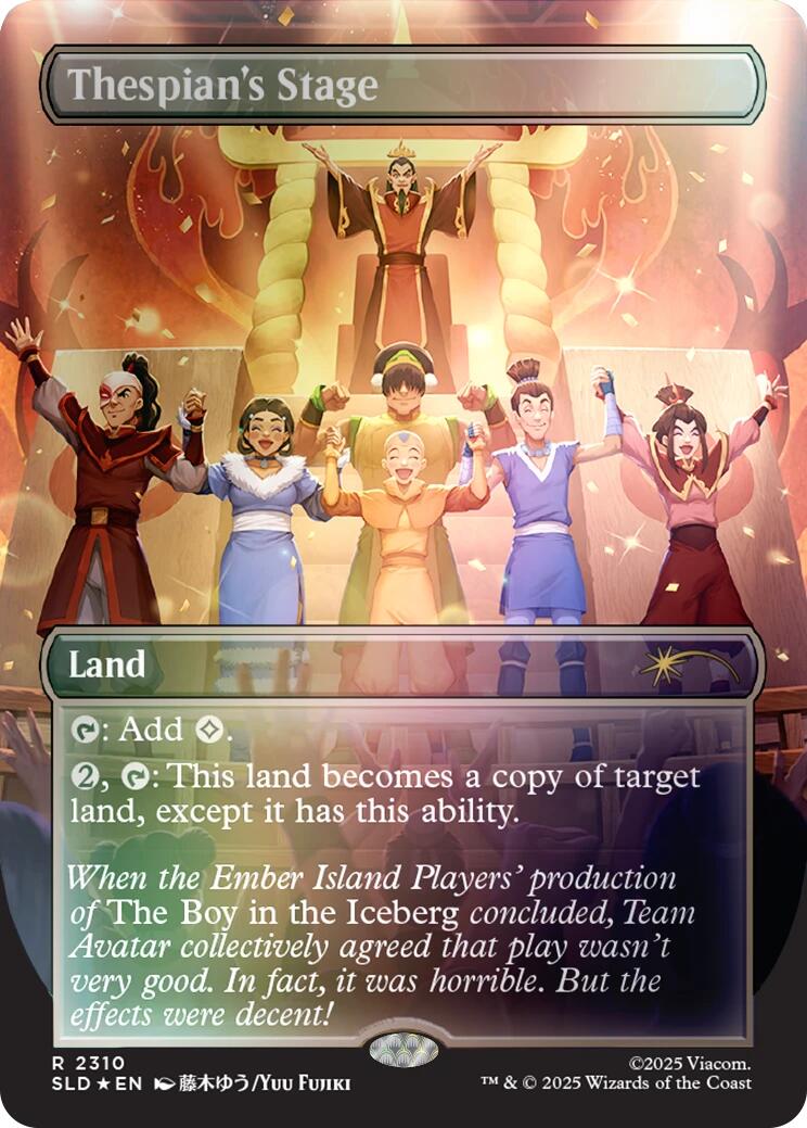 Thespian's Stage (2310) (Rainbow Foil) [Secret Lair Drop Series] | Exor Games Bridgewater