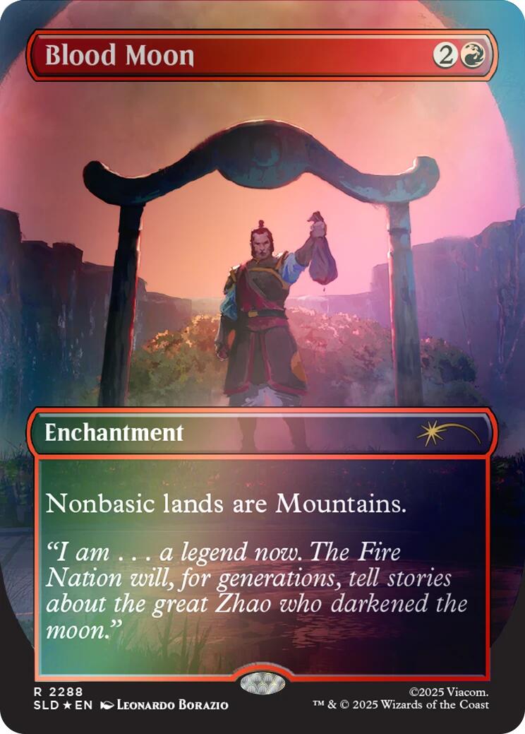 Blood Moon (Rainbow Foil) [Secret Lair Drop Series] | Exor Games Bridgewater