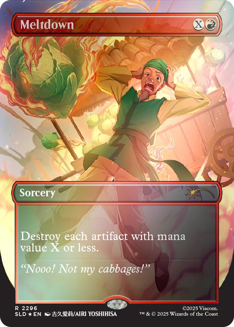 Meltdown (Rainbow Foil) [Secret Lair Drop Series] | Exor Games Bridgewater