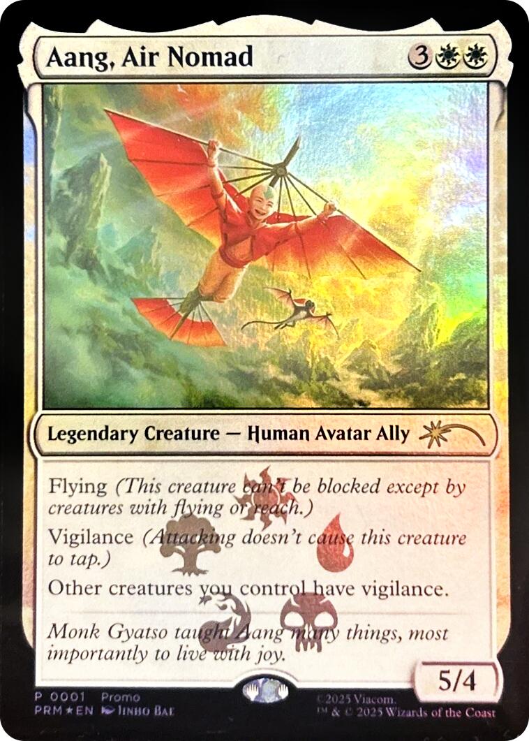 Aang, Air Nomad [Media Promos] | Exor Games Bridgewater