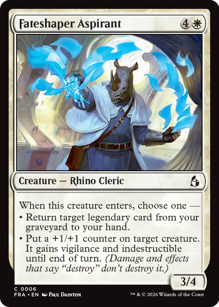 Fateshaper Aspirant [Reality Fracture] | Exor Games Bridgewater