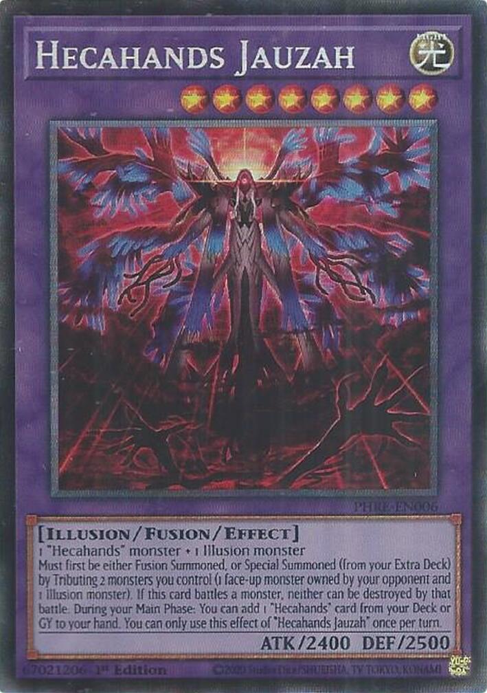 Hecahands Jauzah (CR) [PHRE-EN006] Collector's Rare | Exor Games Bridgewater