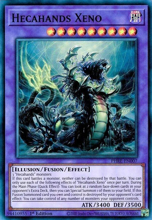Hecahands Xeno [PHRE-EN007] Super Rare | Exor Games Bridgewater