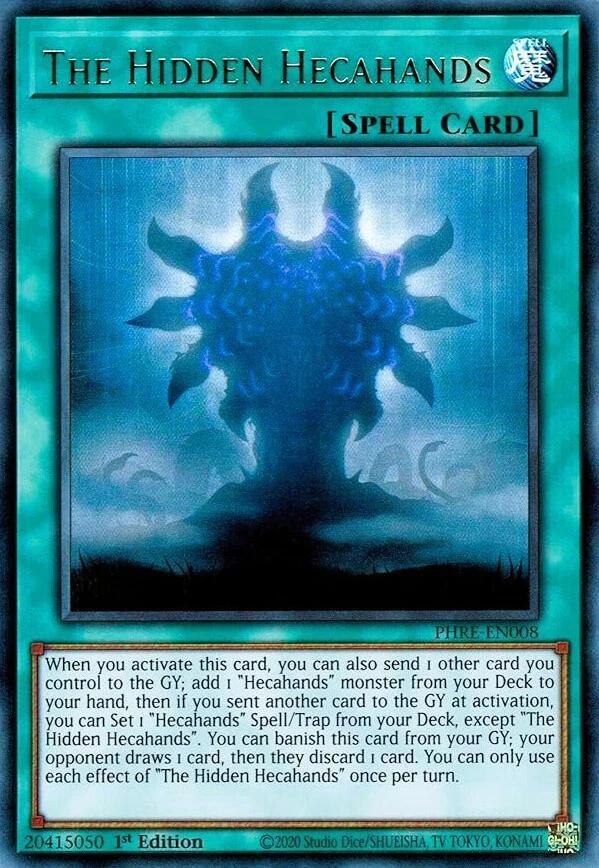 The Hidden Hecahands [PHRE-EN008] Ultra Rare | Exor Games Bridgewater