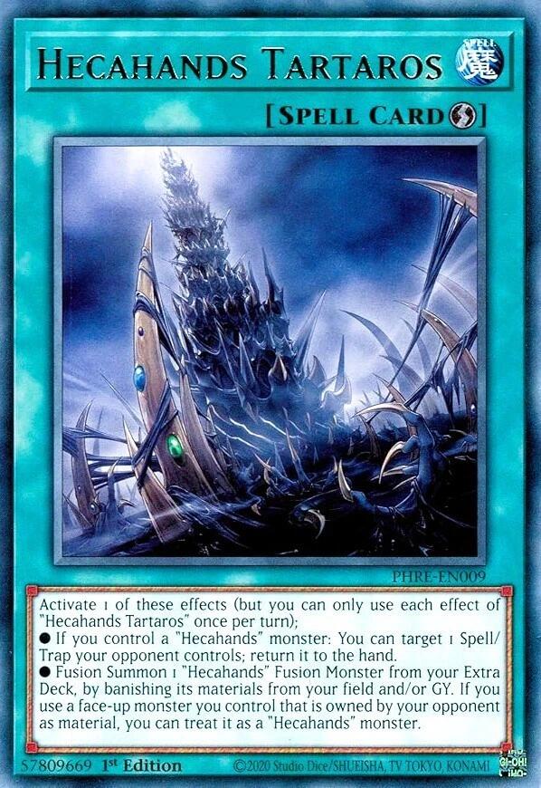 Hecahands Tartaros [PHRE-EN009] Rare | Exor Games Bridgewater