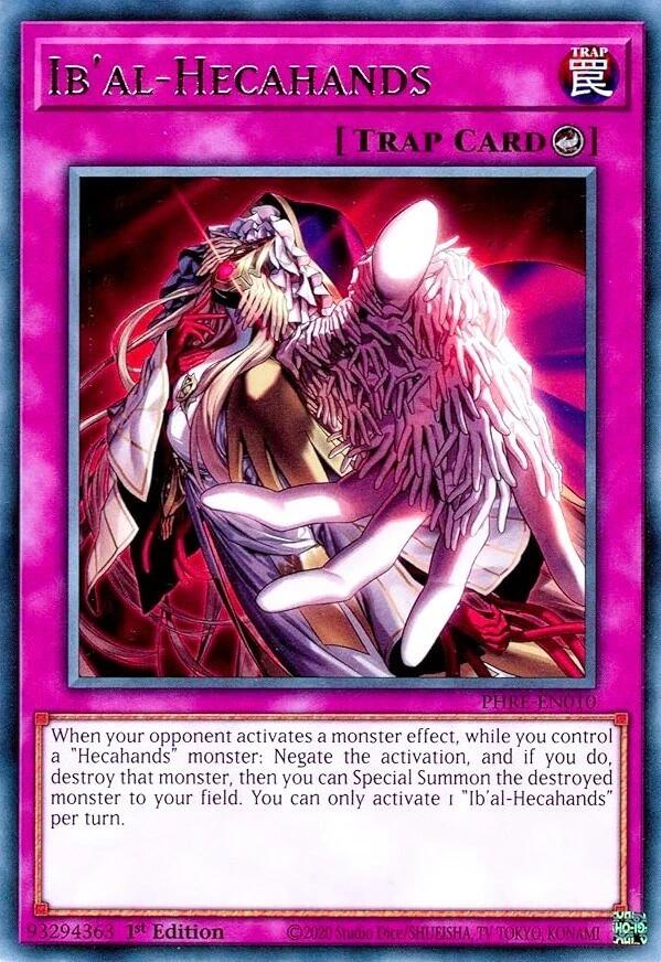 Ib'al-Hecahands [PHRE-EN010] Rare | Exor Games Bridgewater