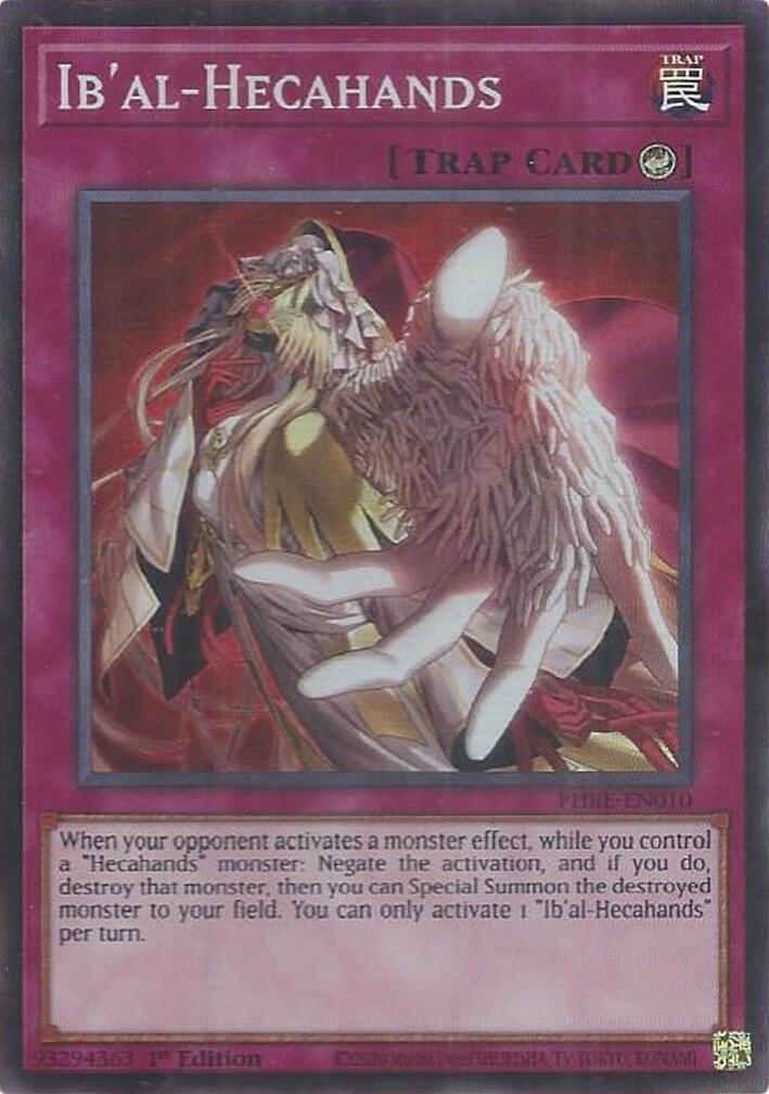 Ib'al-Hecahands (Super Rare) [PHRE-EN010] Super Rare | Exor Games Bridgewater