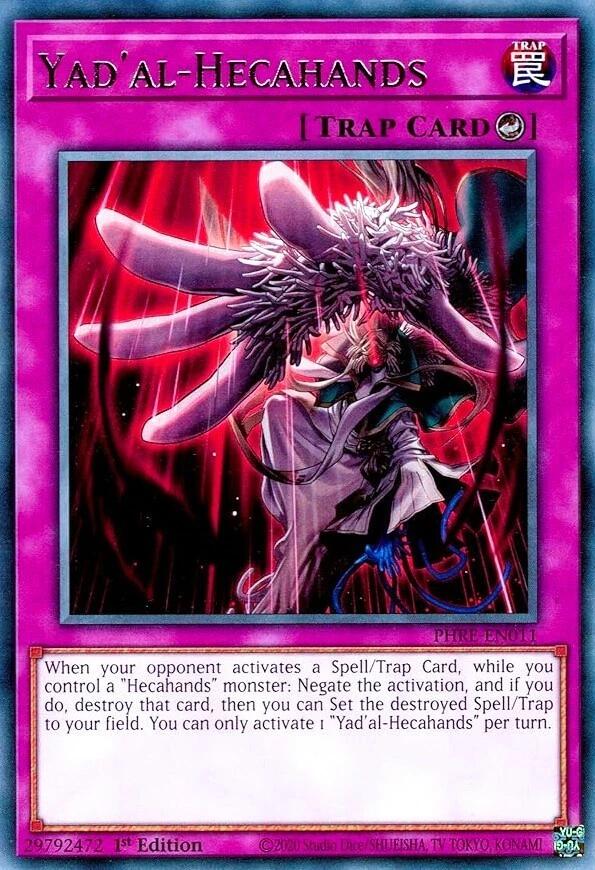 Yad'al-Hecahands [PHRE-EN011] Rare | Exor Games Bridgewater
