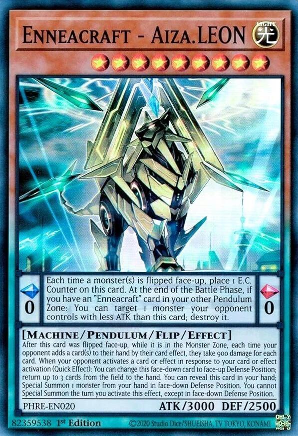 Enneacraft - Aiza.LEON [PHRE-EN020] Super Rare | Exor Games Bridgewater