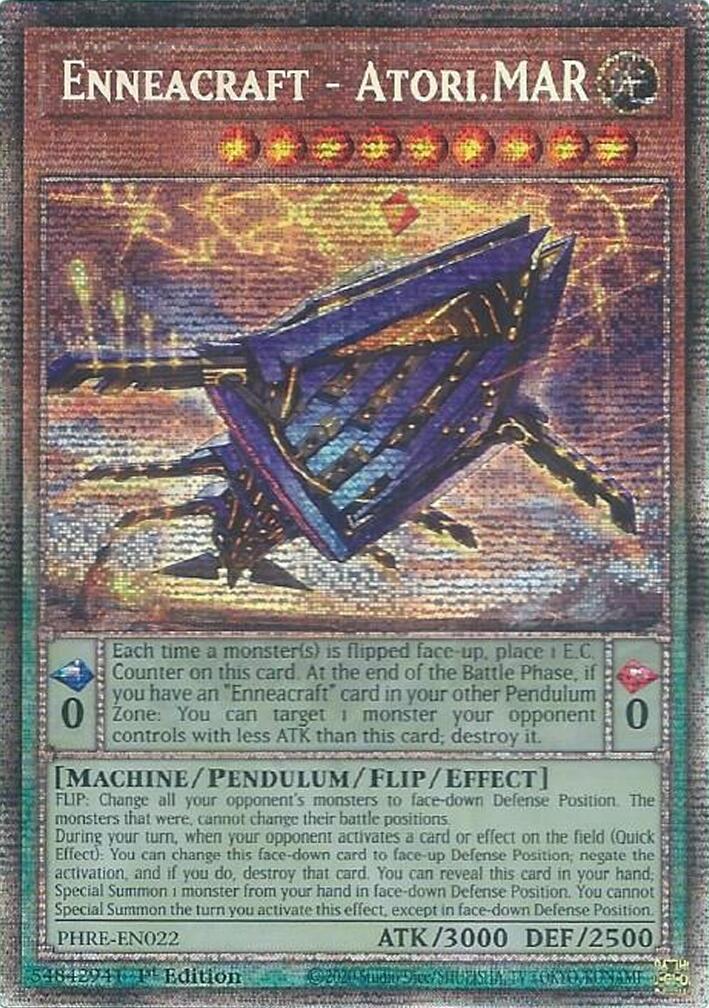 Enneacraft - Atori.MAR (Starlight Rare) [PHRE-EN022] Starlight Rare | Exor Games Bridgewater