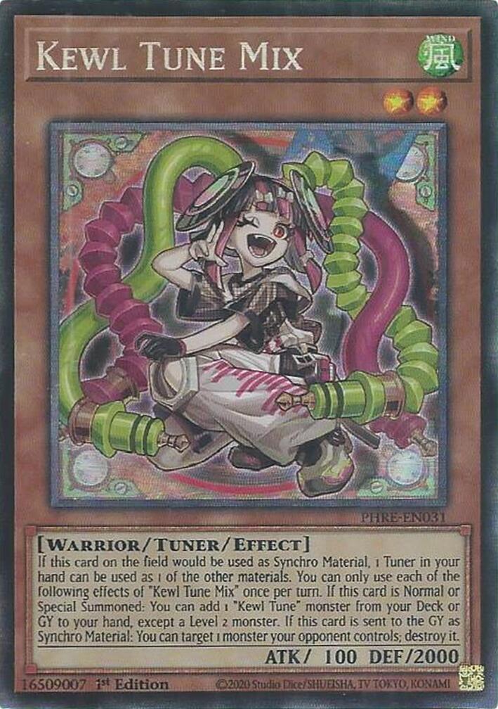 Kewl Tune Mix (CR) [PHRE-EN031] Collector's Rare | Exor Games Bridgewater