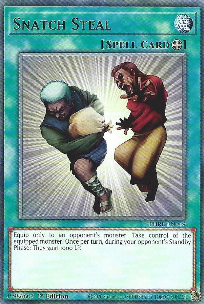 Snatch Steal [PHRE-EN049] Rare | Exor Games Bridgewater