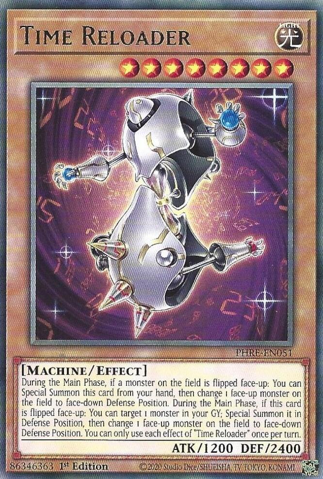 Time Reloader [PHRE-EN051] Rare | Exor Games Bridgewater
