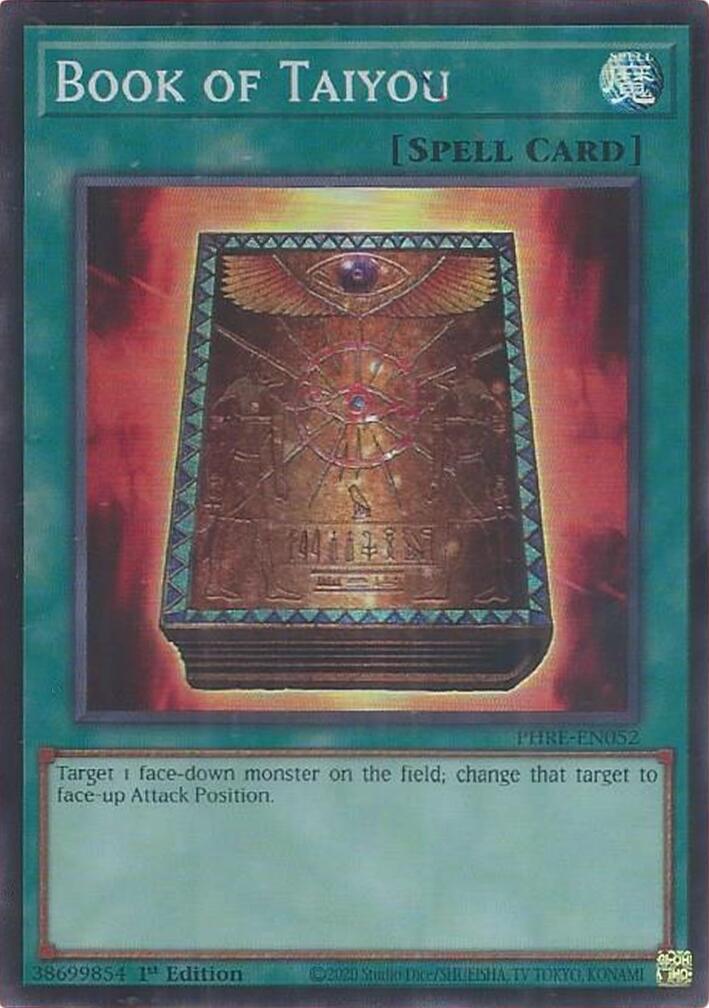 Book of Taiyou (Super Rare) [PHRE-EN052] Super Rare | Exor Games Bridgewater