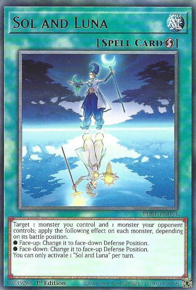 Sol and Luna [PHRE-EN053] Rare | Exor Games Bridgewater