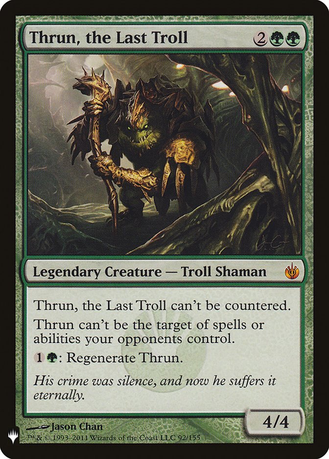 Thrun, the Last Troll [Mystery Booster] | Exor Games Bridgewater