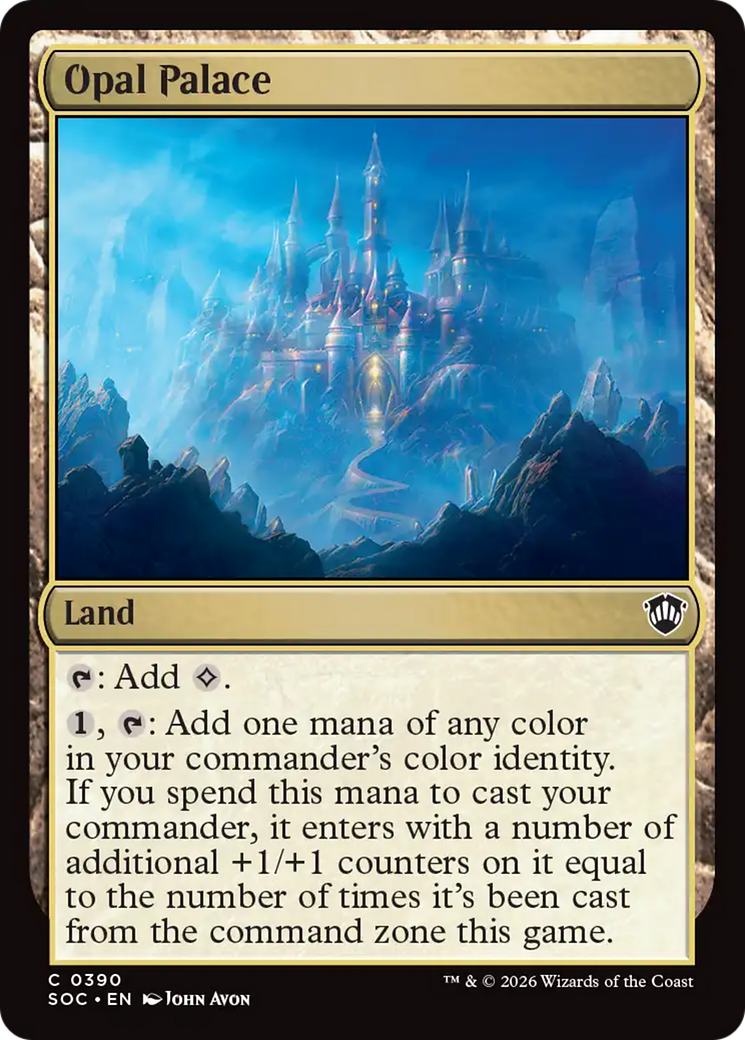 Opal Palace [Secrets of Strixhaven Commander] | Exor Games Bridgewater
