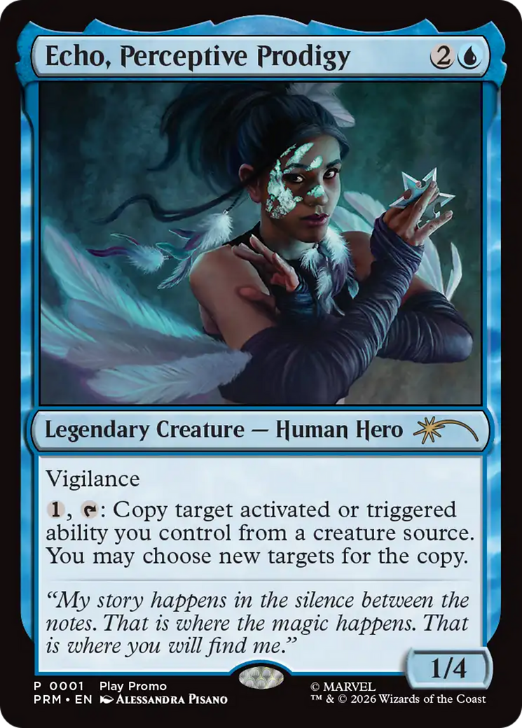 Echo, Perceptive Prodigy [Standard Showdown Promos] | Exor Games Bridgewater
