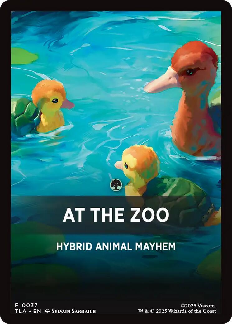 At The Zoo Theme Card [Avatar: The Last Airbender Tokens] | Exor Games Bridgewater