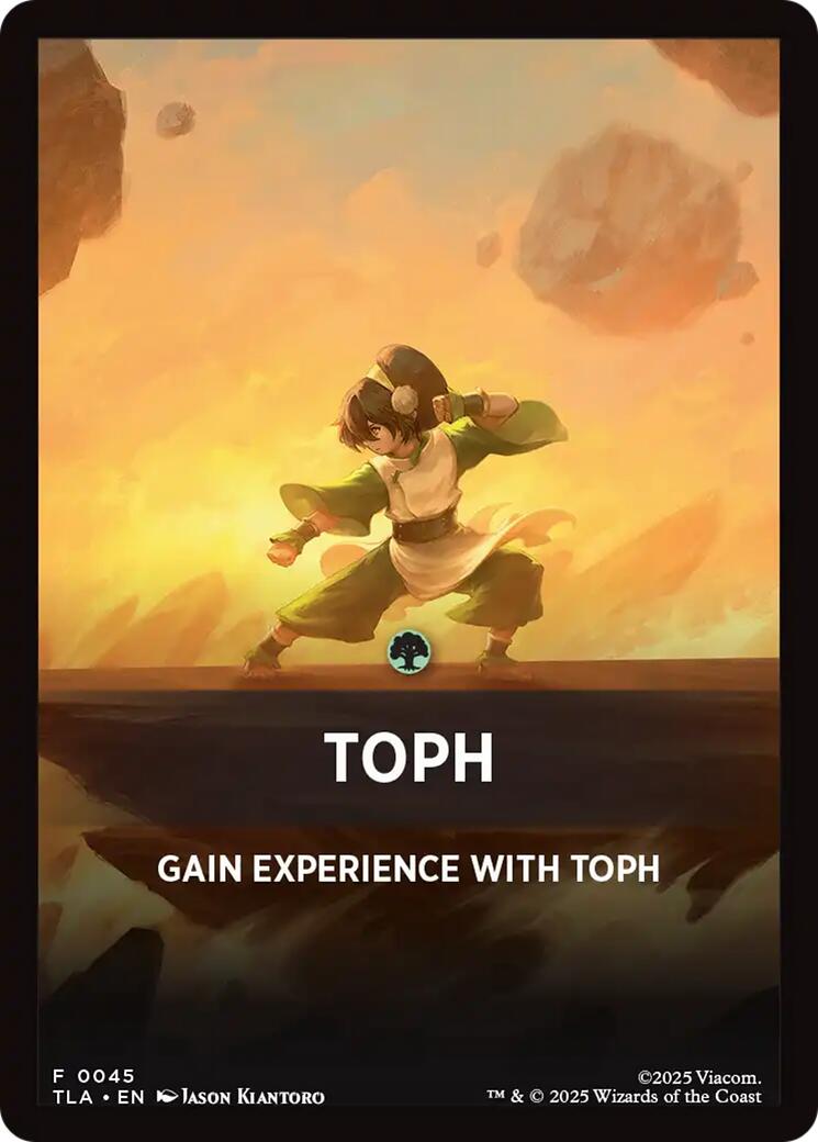 Toph Theme Card [Avatar: The Last Airbender Tokens] | Exor Games Bridgewater