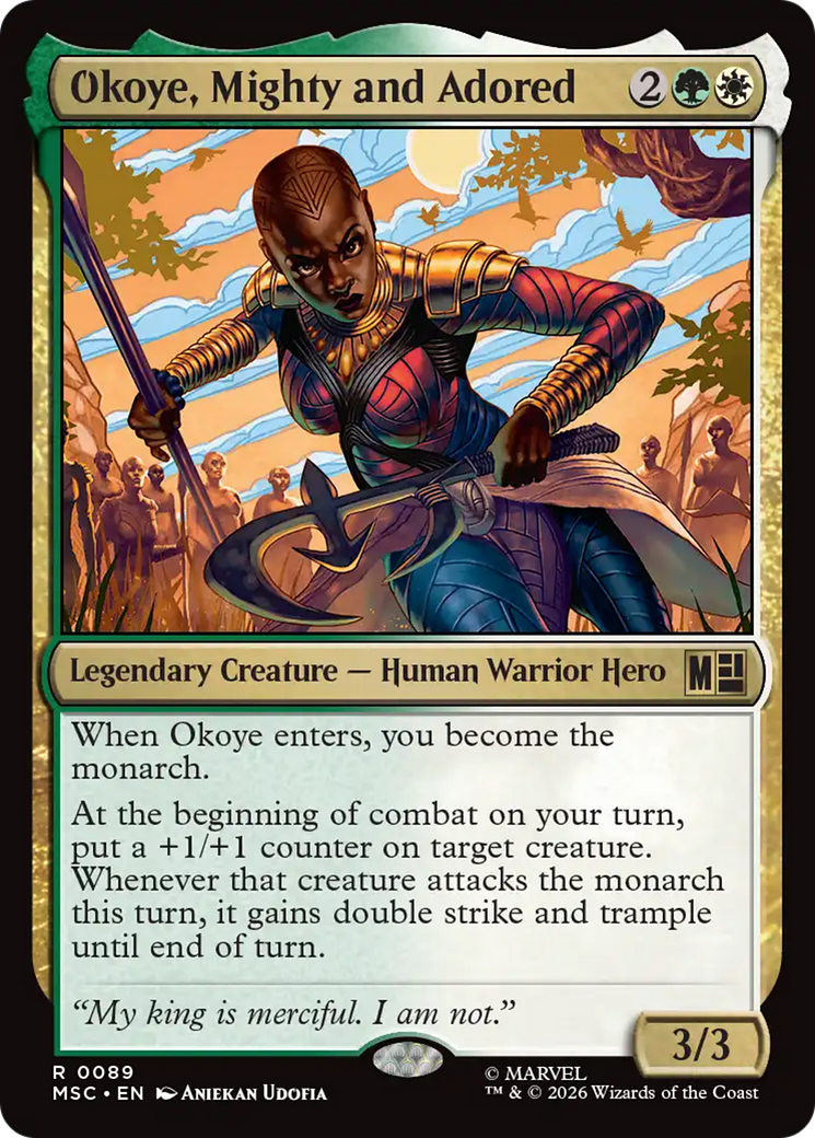 Okoye, Mighty and Adored [Marvel Super Heroes Commander] | Exor Games Bridgewater