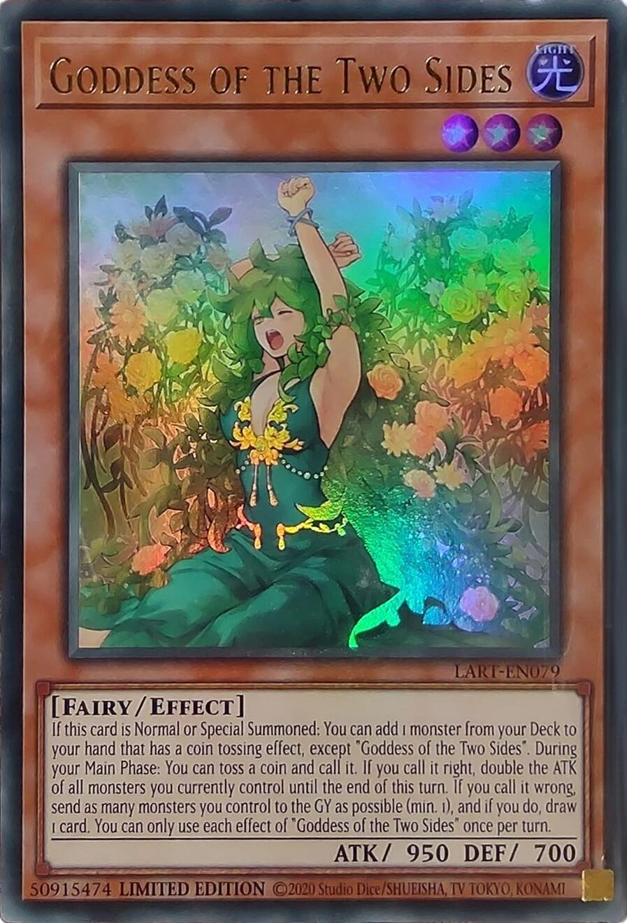 Goddess of the Two Sides [LART-EN079] Ultra Rare | Exor Games Bridgewater