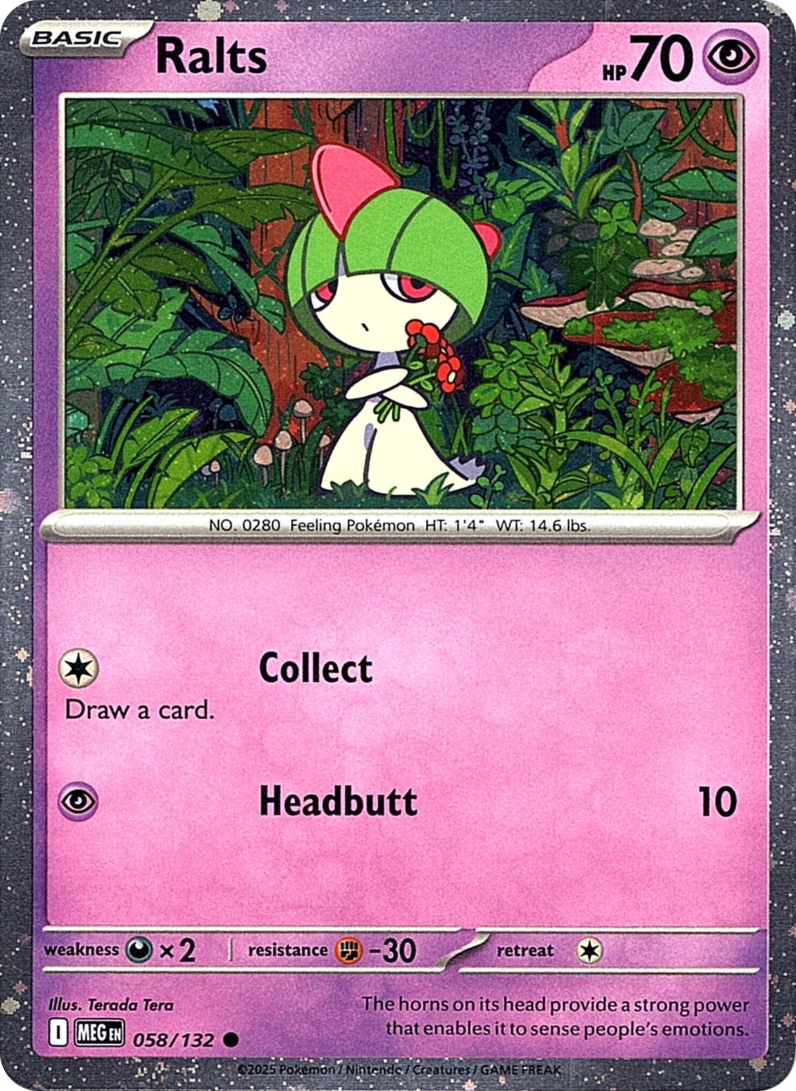 Ralts (058/132) (Cosmos Holo) [Miscellaneous Cards] | Exor Games Bridgewater