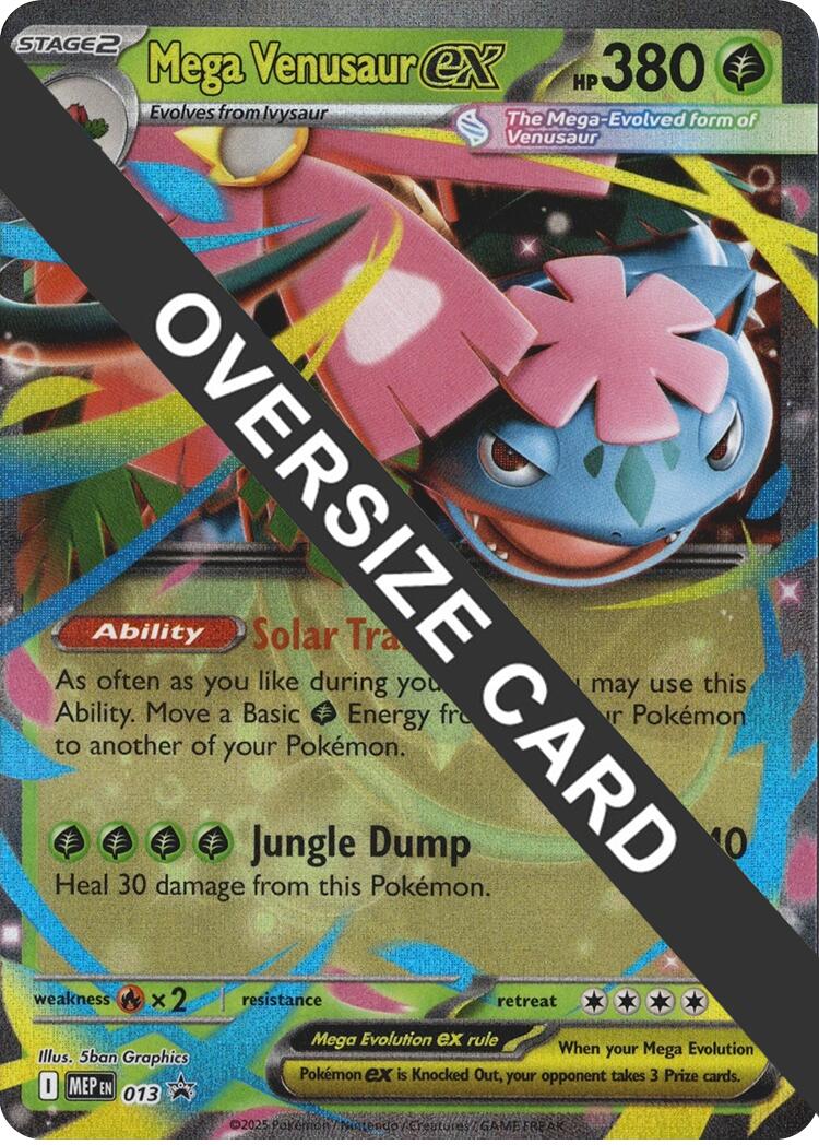 Mega Venusaur ex (013) (Jumbo) [Mega Evolution Promo] | Exor Games Bridgewater