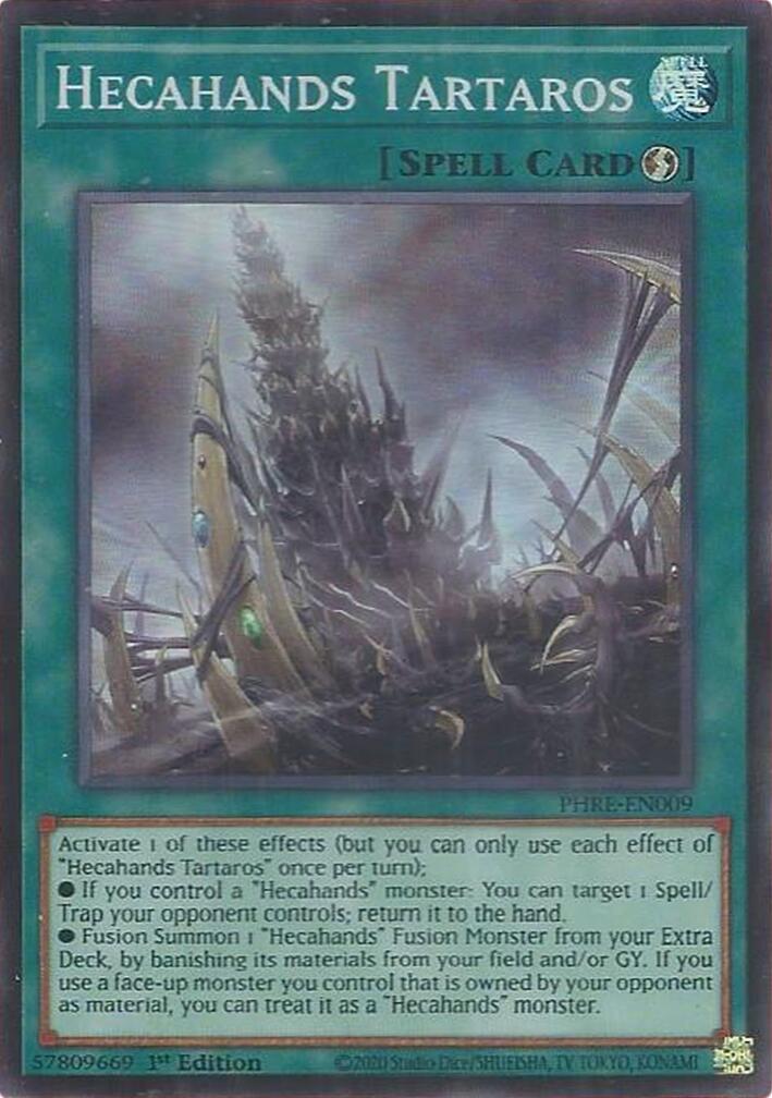 Hecahands Tartaros (Super Rare) [PHRE-EN009] Super Rare | Exor Games Bridgewater