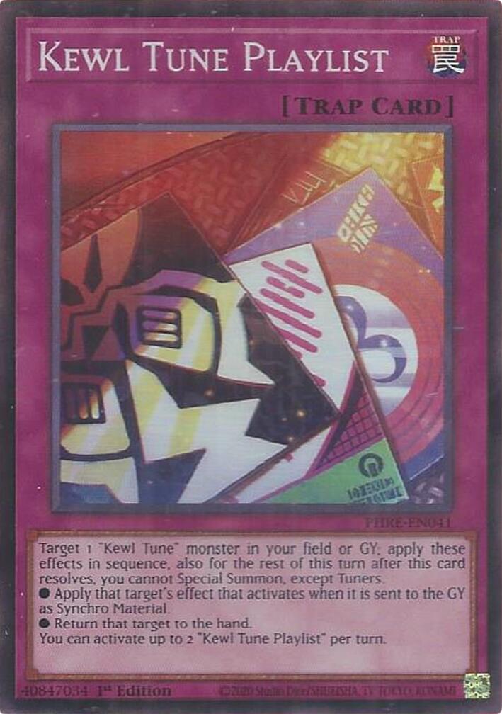 Kewl Tune Playlist (Super Rare) [PHRE-EN041] Super Rare | Exor Games Bridgewater