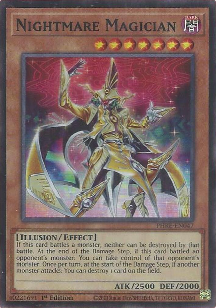 Nightmare Magician (Super Rare) [PHRE-EN047] Super Rare | Exor Games Bridgewater