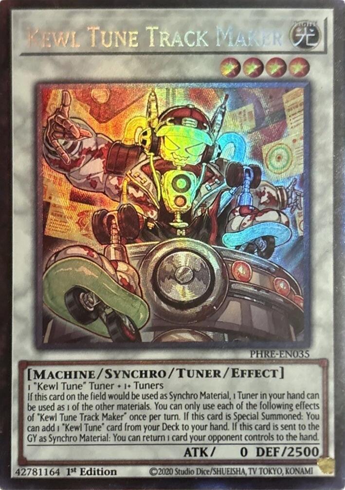 Kewl Tune Track Maker (CR) [PHRE-EN035] Collector's Rare | Exor Games Bridgewater
