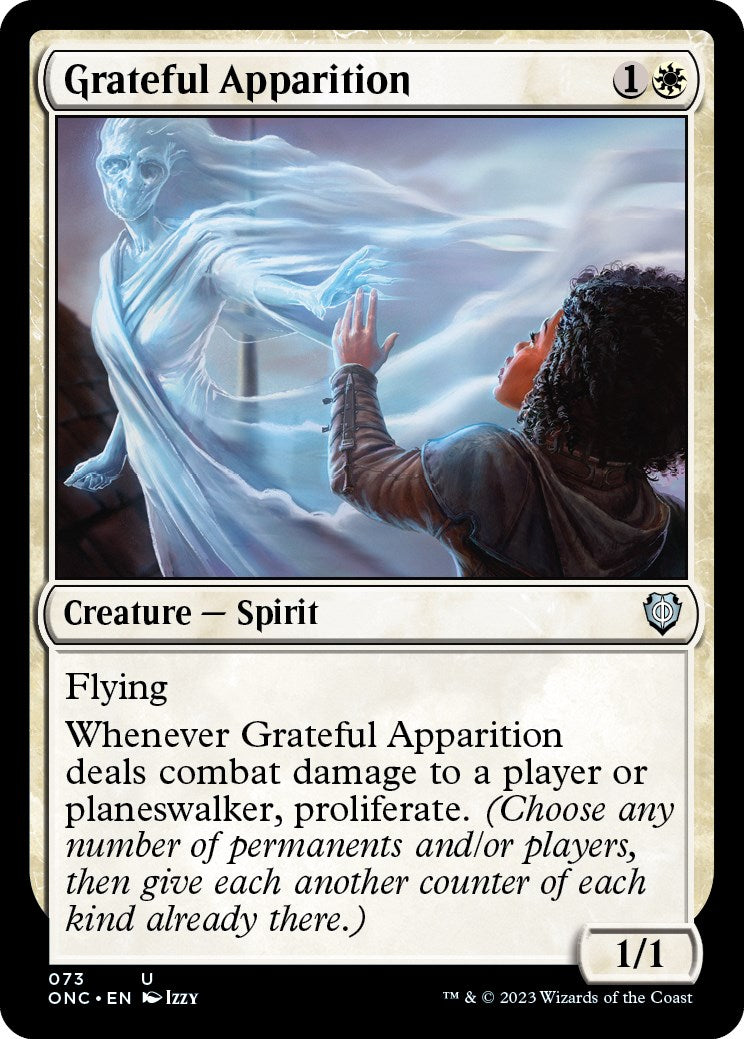 Grateful Apparition [Phyrexia: All Will Be One Commander] | Exor Games Bridgewater