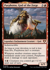 Purphoros, God of the Forge [Commander Masters] | Exor Games Bridgewater