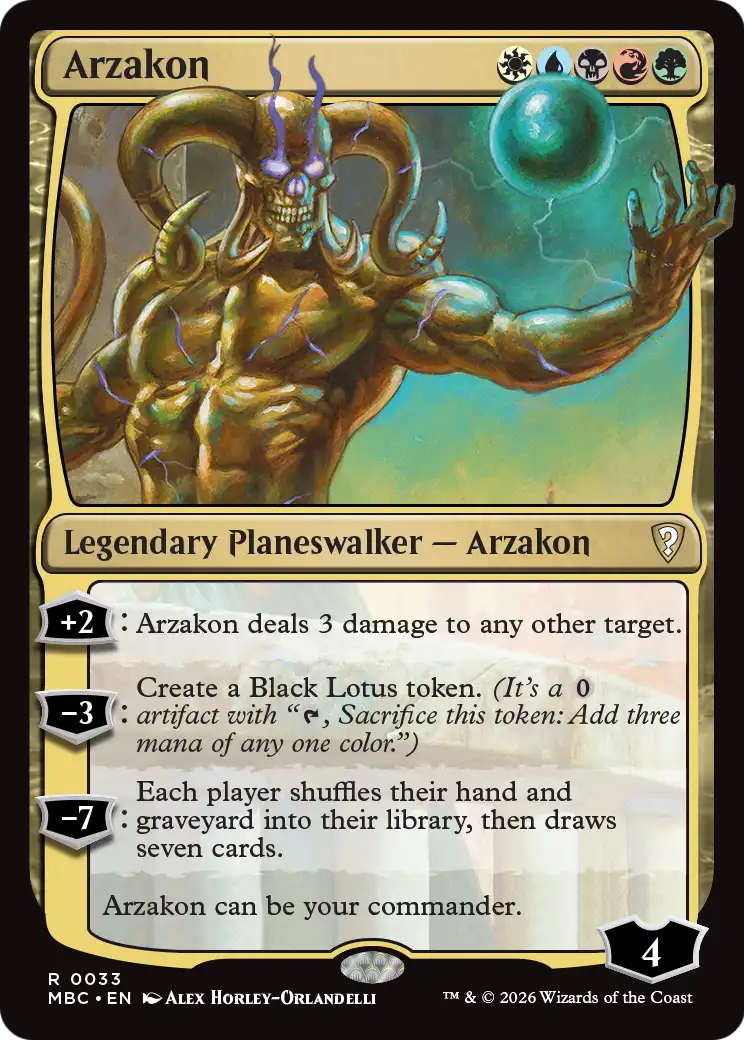 Arzakon [Mystery Booster: Commander Edition] | Exor Games Bridgewater