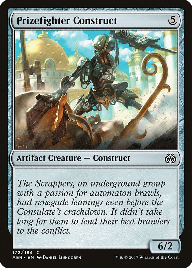 Prizefighter Construct [Aether Revolt] | Exor Games Bridgewater