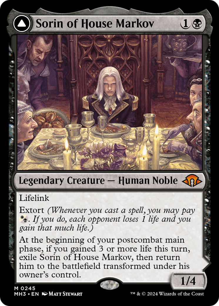 Sorin of House Markov // Sorin, Ravenous Neonate [Modern Horizons 3] | Exor Games Bridgewater