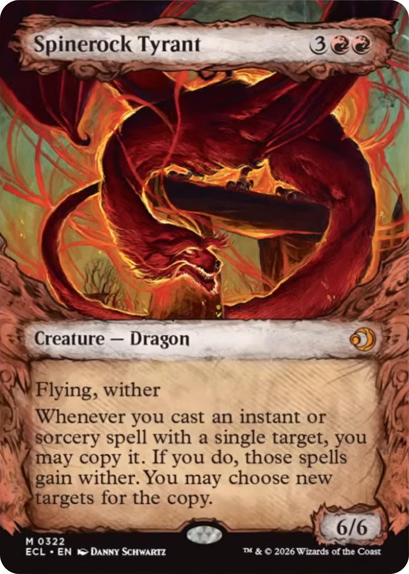 Spinerock Tyrant (Showcase) [Lorwyn Eclipsed] | Exor Games Bridgewater