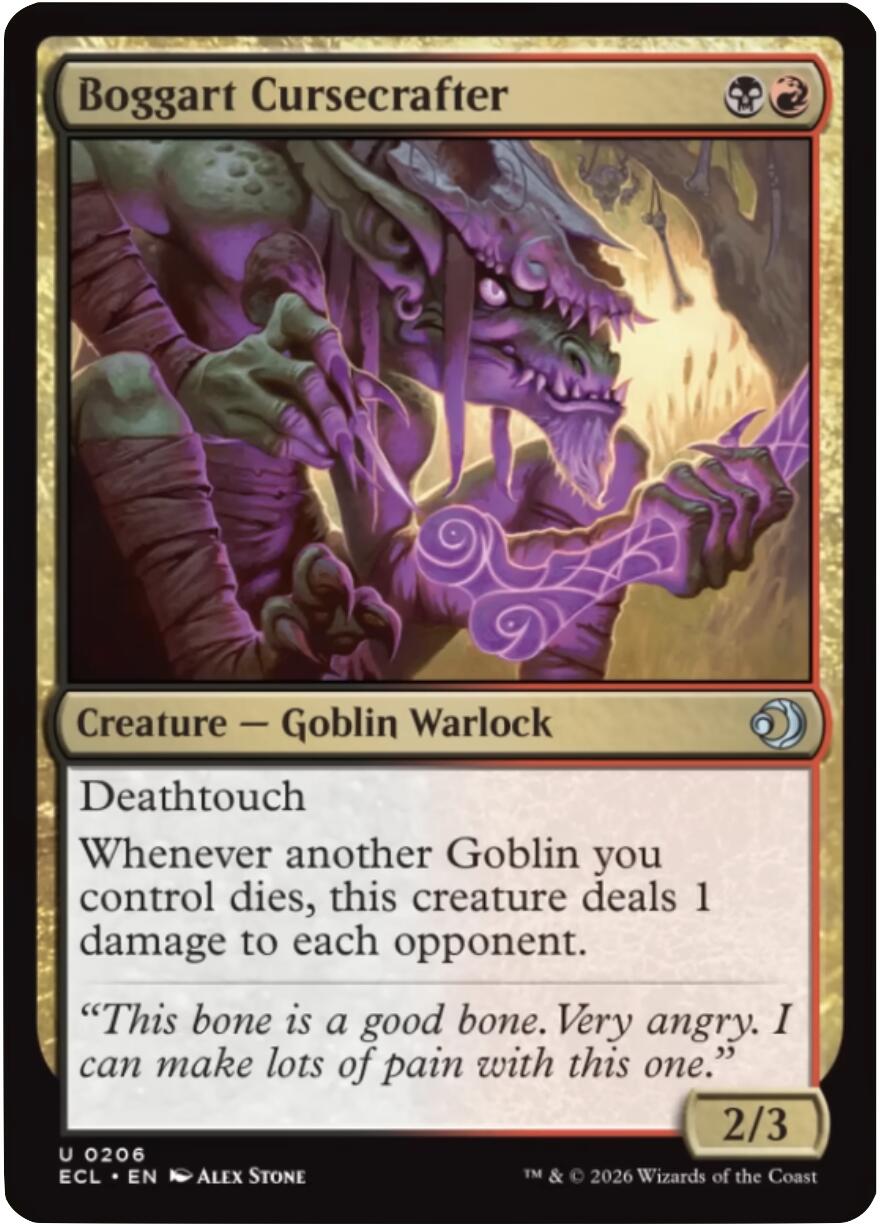 Boggart Cursecrafter [Lorwyn Eclipsed] | Exor Games Bridgewater