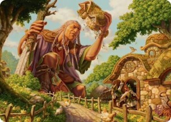 Curious Colossus Art Card [Lorwyn Eclipsed Art Series] | Exor Games Bridgewater