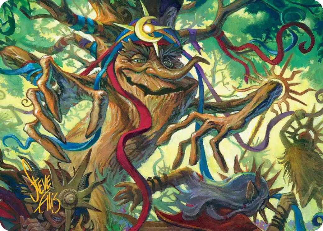Sun-Dappled Celebrant Art Card (Gold-Stamped Signature) [Lorwyn Eclipsed Art Series] | Exor Games Bridgewater