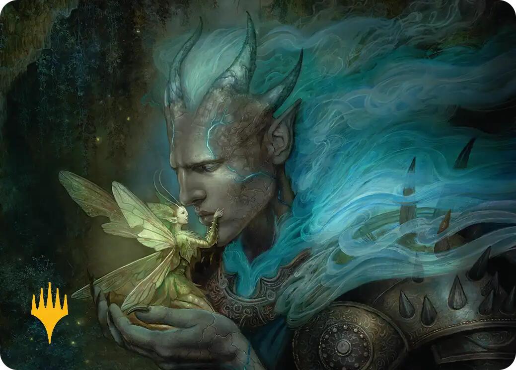 Run Away Together Art Card (Gold-Stamped Planeswalker Symbol) [Lorwyn Eclipsed Art Series] | Exor Games Bridgewater