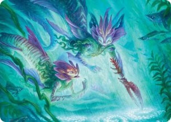 Silvergill Mentor Art Card [Lorwyn Eclipsed Art Series] | Exor Games Bridgewater