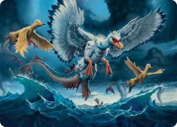Sunderflock Art Card [Lorwyn Eclipsed Art Series] | Exor Games Bridgewater